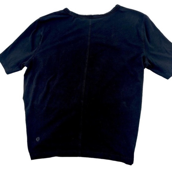 Lululemon Crescent Tee Black Knot Front Cropped - Picture 7 of 8